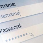 What’s the Harm in Creating a Free Account? The username and password display on screen shows login process.