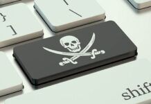 5 Red Flags: How to Know If a Streaming Site Is Illegal keyboard with pirate key - red flags to avoid pirate websites