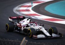 How To Stream Formula 1 A formula 1 race car on a turn in a race
