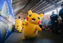 How to Stream Anime People at an anime convention looking at pikachu