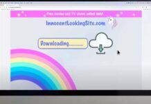 Mark Lanterman on Malware Prevention pirate malware screen with innocent looking site-dot-com
