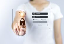 Unlocking Safety: The Essentials of Multi-Factor Authentication Depiction of two-factor authentication requiring a username and password along with a biometric fingerprint scan.